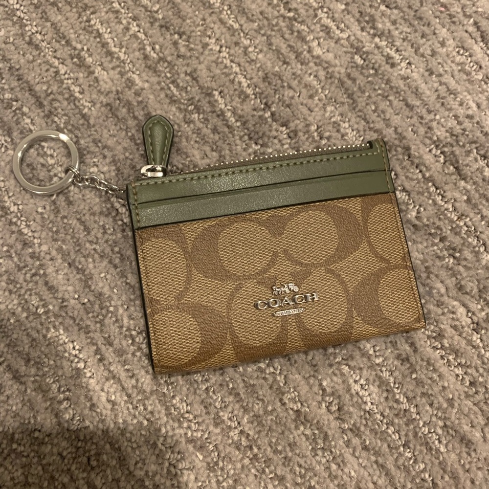 Coach mini wallet